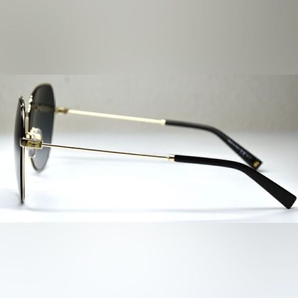 Givenchy NWT gv7158/s 60/19 Butterfly Gold Frame Grey Lens Sunglasses main image 8